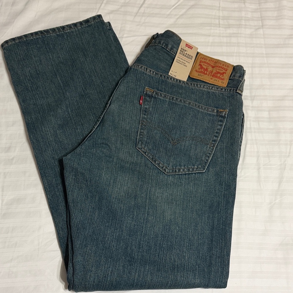 Levi's 559 Relaxed Straight Fit Jeans Men's Jeans size 34x 32